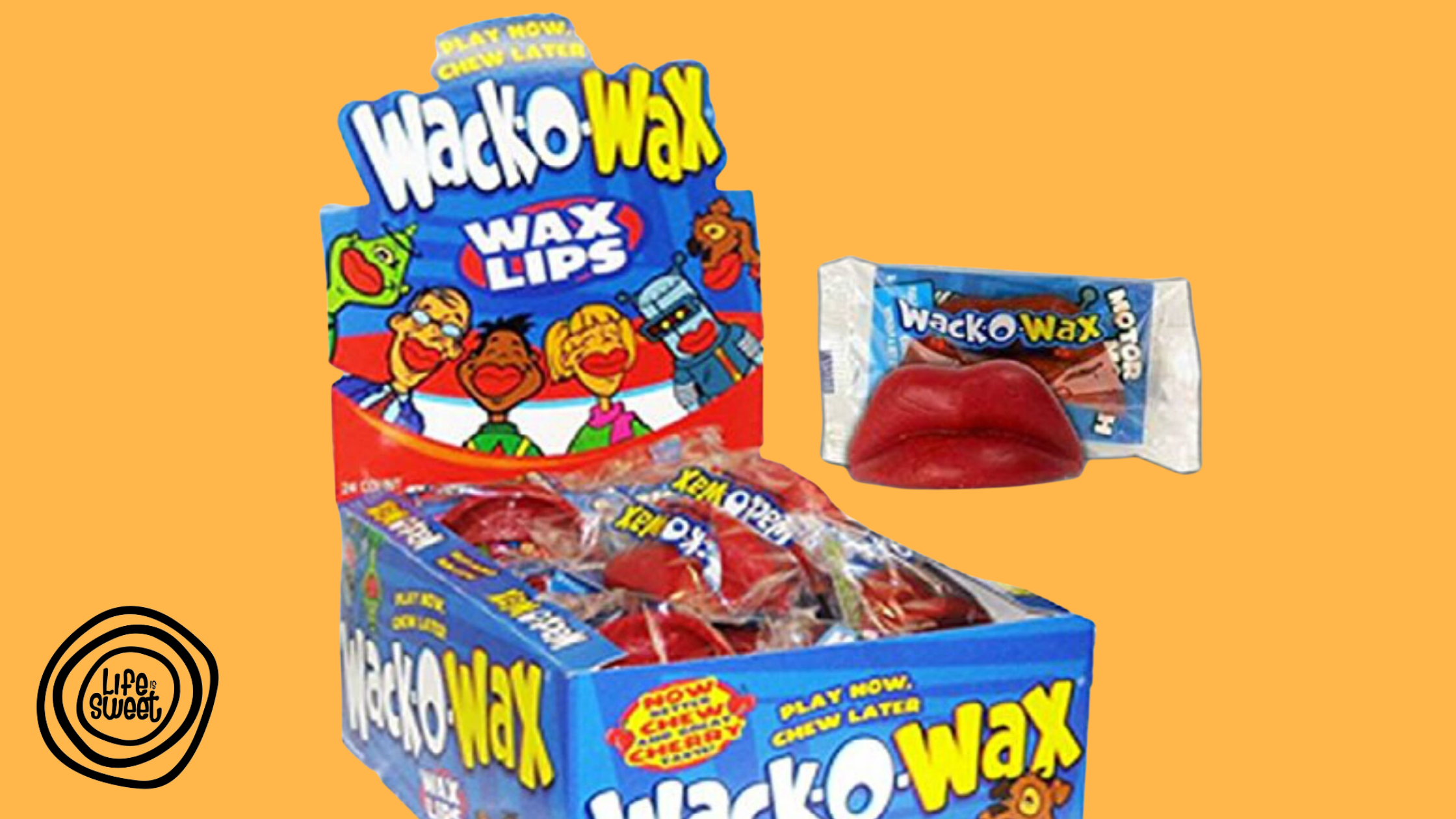 Remember Wax Lips? Nostalgic Halloween Candy! – Life is Sweet Candy Store