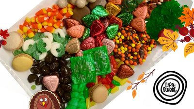 Hosting Thanksgiving? Make a Candy Charcuterie Board! 🦃