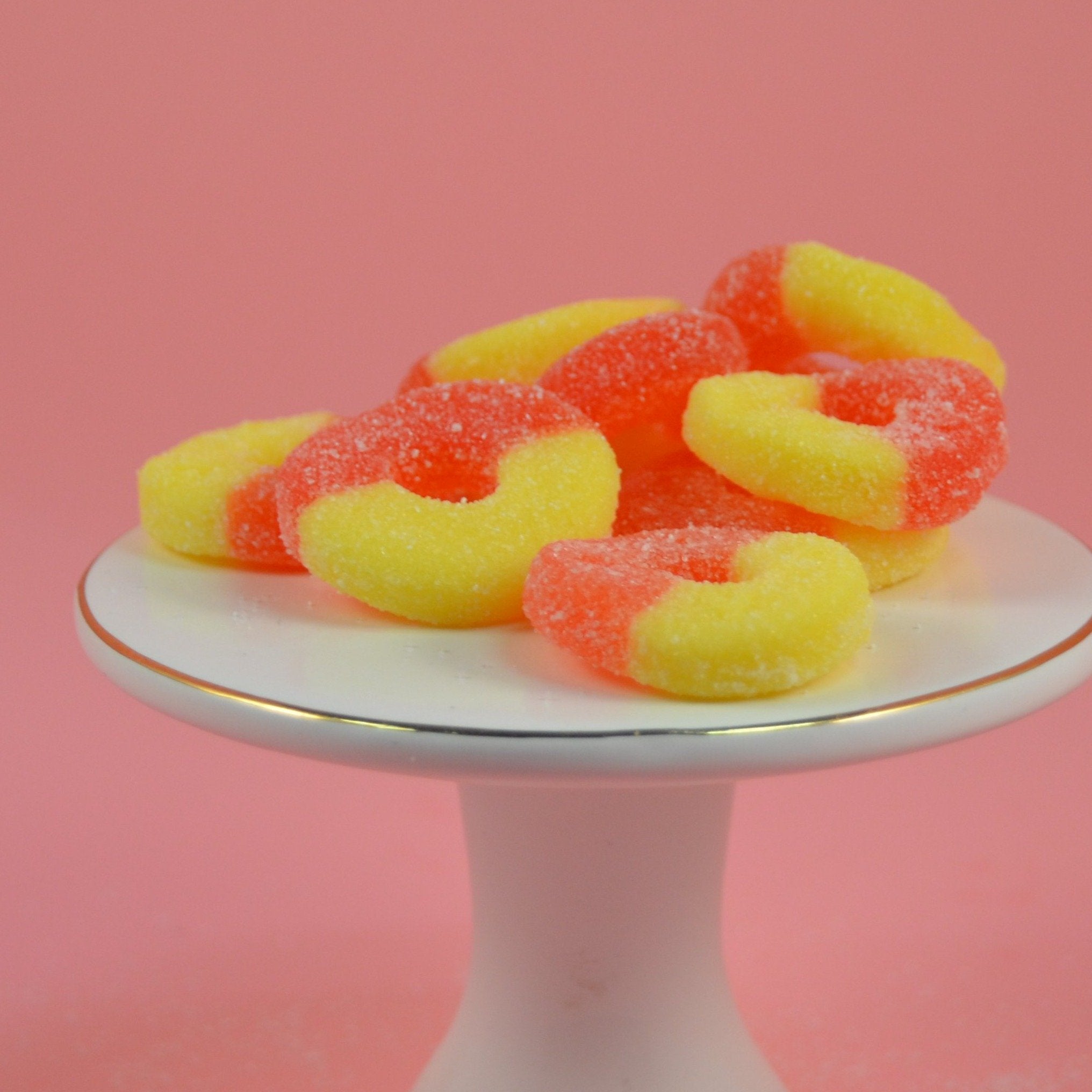 Gummy Rings - Peach 1 LB – Life is Sweet Candy Store