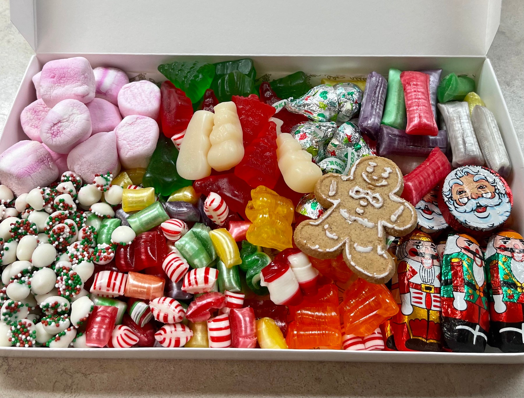 Real Candy Box Christmas Candy Box - 1 pound box – Life is Sweet Candy Store